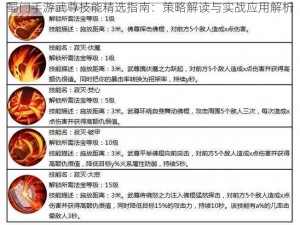 蜀门手游武尊技能精选指南：策略解读与实战应用解析