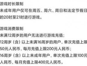 和平精英2023元旦未成年游戏时间调整及监管政策详解一览表