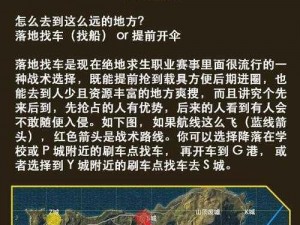 绝地求生刺激战场Y城攻略：战术解析与打法教学全解析