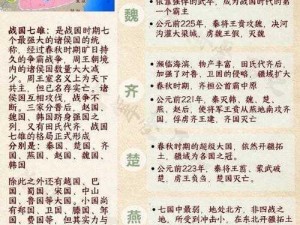 战国王朝攻略大全：游戏玩法、特色介绍及战略战术详解