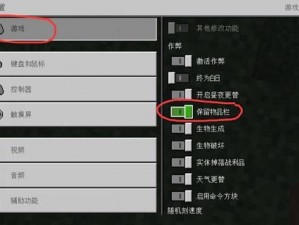 掌握生存技巧：我的世界死亡不掉落代码输入指南