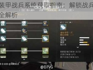 合金装甲战兵系统获取指南：解锁战兵获得途径全解析