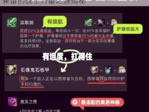 龙心战纪之大锤萨娜鲁技能属性解析：攻守兼备的战士力量之源揭秘