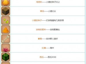 迷你世界：动物肥料获取攻略大揭秘：实用指南助你轻松掌握获取途径