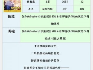 命运冠位指定FGO：终本黑贞暴击队强力推荐，8回合高效通关攻略