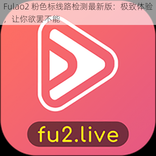 Fulao2 粉色标线路检测最新版：极致体验，让你欲罢不能