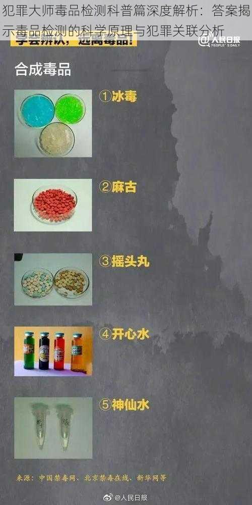 犯罪大师毒品检测科普篇深度解析：答案揭示毒品检测的科学原理与犯罪关联分析