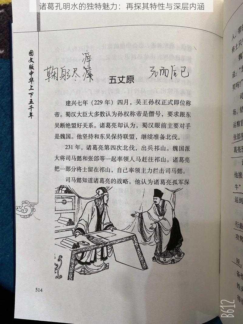 诸葛孔明水的独特魅力：再探其特性与深层内涵