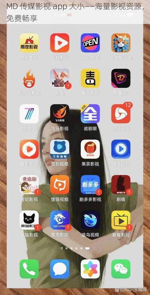 MD 传媒影视 app 大小——海量影视资源，免费畅享