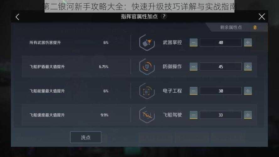 第二银河新手攻略大全：快速升级技巧详解与实战指南