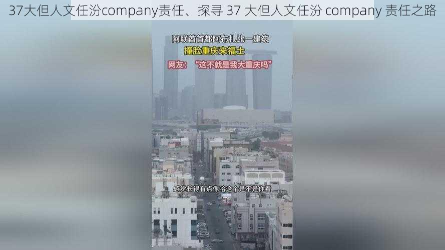 37大但人文任汾company责任、探寻 37 大但人文任汾 company 责任之路