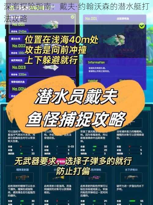 深海探险指南：戴夫·约翰沃森的潜水艇打法攻略