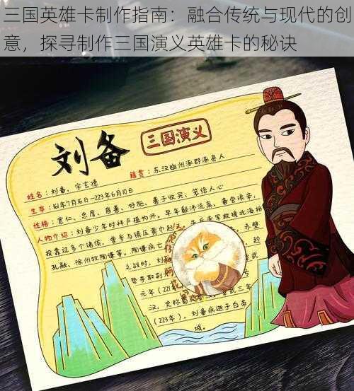 三国英雄卡制作指南：融合传统与现代的创意，探寻制作三国演义英雄卡的秘诀