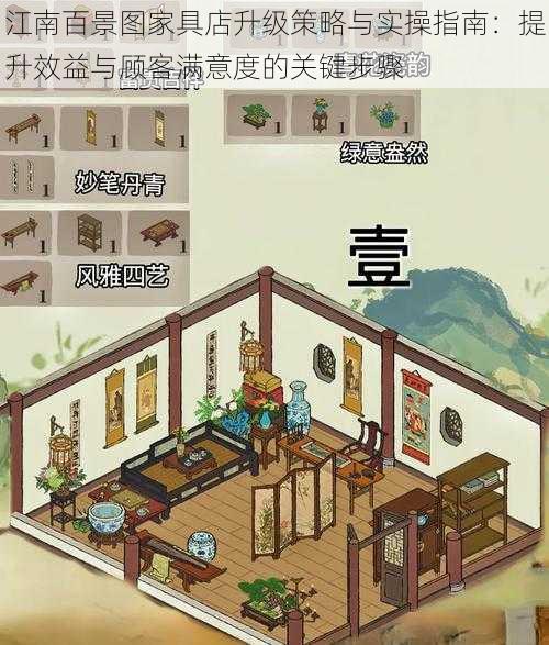 江南百景图家具店升级策略与实操指南：提升效益与顾客满意度的关键步骤