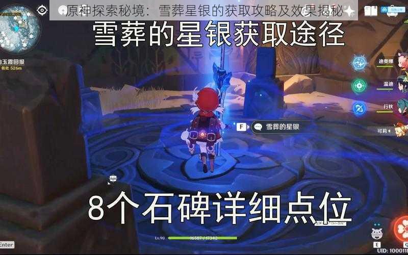 原神探索秘境：雪葬星银的获取攻略及效果揭秘